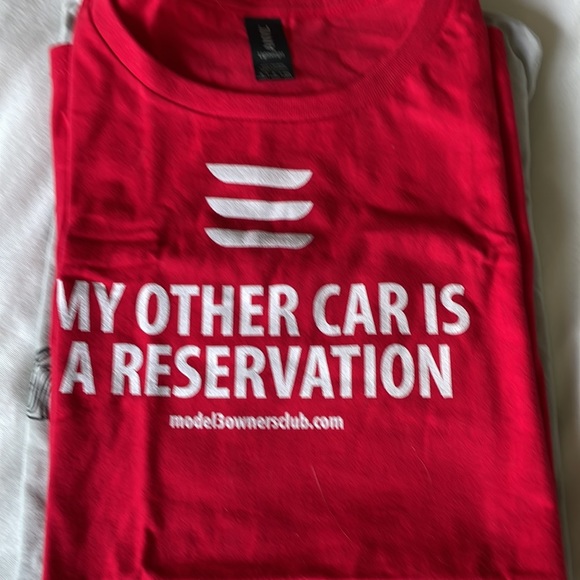 Two Tesla model 3 T-shirts - Picture 3 of 5